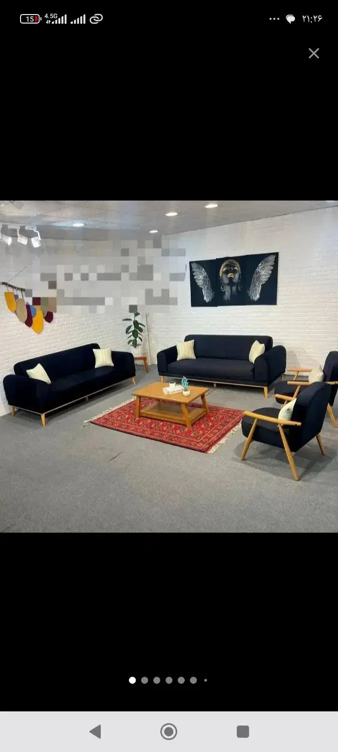 مبلمان مینمال خواب شو|مبلمان خانگی و میز عسلی|گرگان, |دیوار