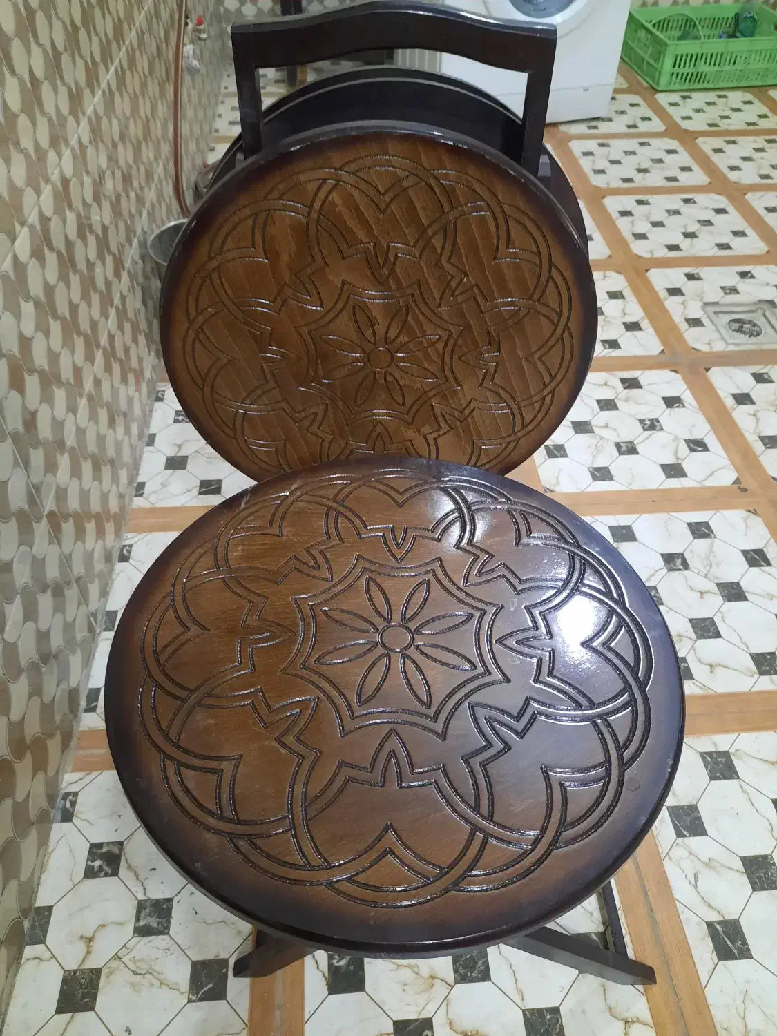 کابینت عسلی نو جارو برقی اینه قدی آویز لباس گاز|حراج|قم, ولیعصر|دیوار