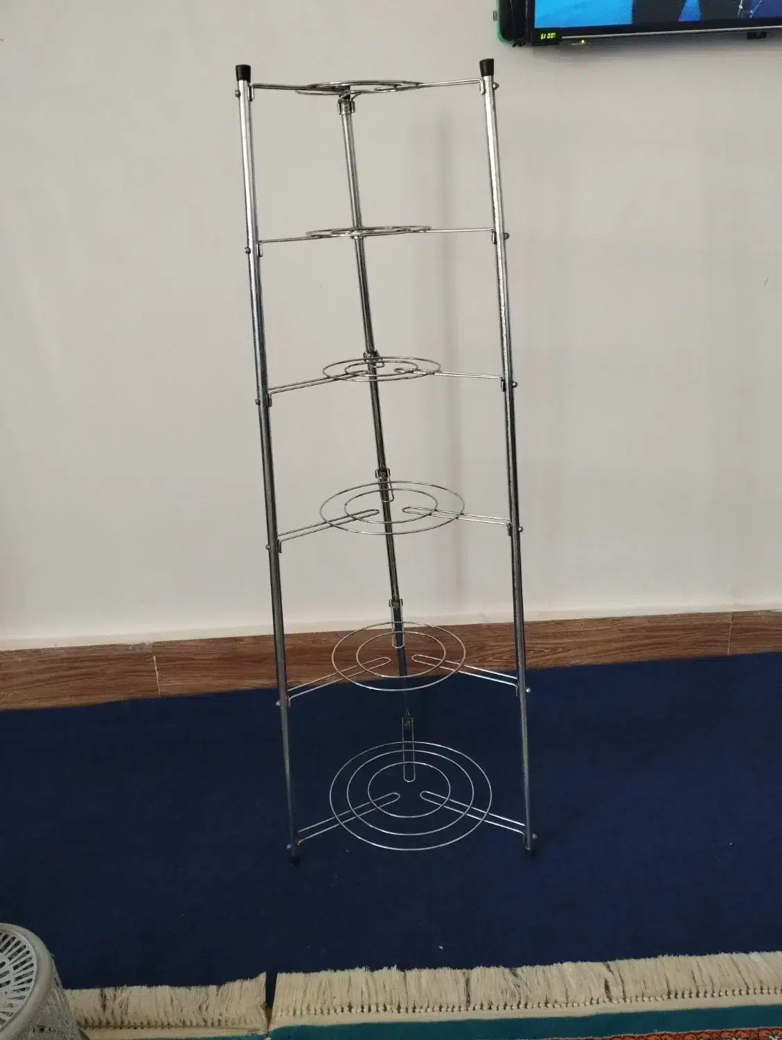 پایه قابلمه ۶ طبقه|آب‌چکان و نظم‌دهنده ظروف|خرم‌آباد, |دیوار