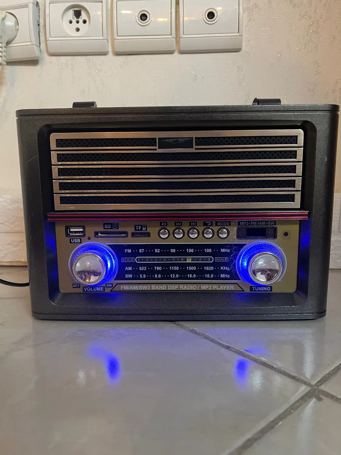 رادیو کاملا سالم و نو|سیستم صوتی خانگی|تهران, فلاح|دیوار