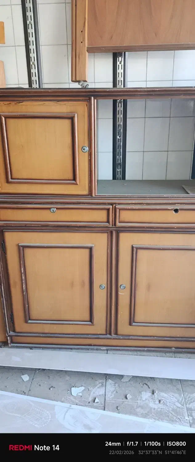 وسایل چوبی|بوفه، ویترین، کنسول|اصفهان, همتآباد|دیوار