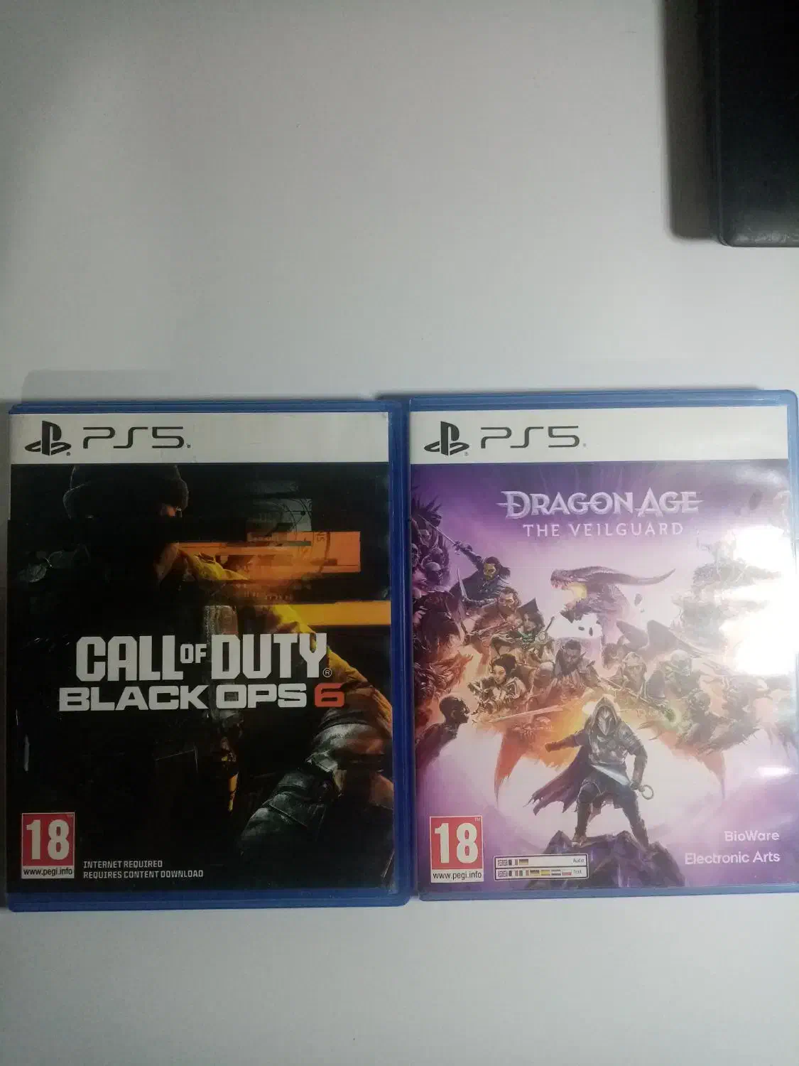 2 عدد دیسک بازی dragon age و call of duty ps5|کنسول، بازی ویدئویی و آنلاین|کرج, پیشاهنگی|دیوار