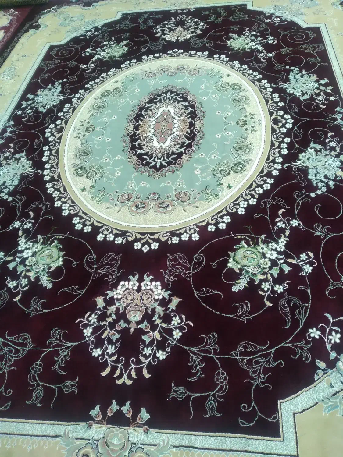 فروش فرش وپشتی سالم|فرش|تاکستان, |دیوار