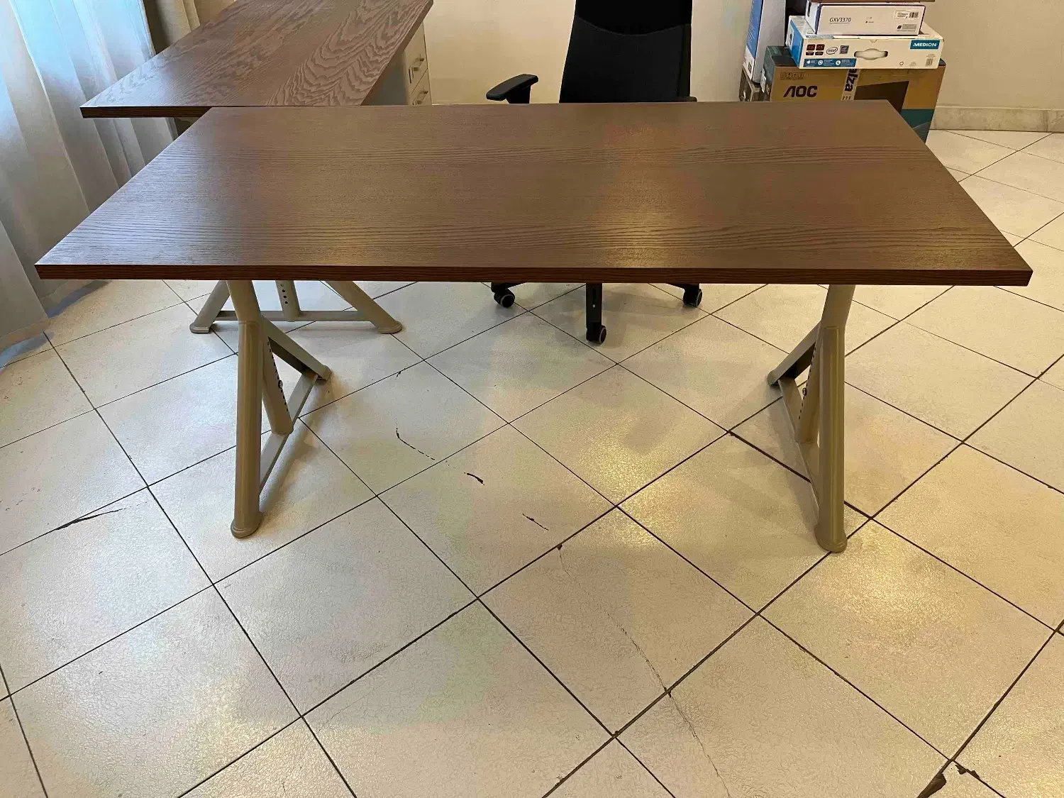 میز تحریر و کشو ایکیا IKEA IDASEN|میز تحریر و کامپیوتر|تهران, جنت‌آباد مرکزی|دیوار