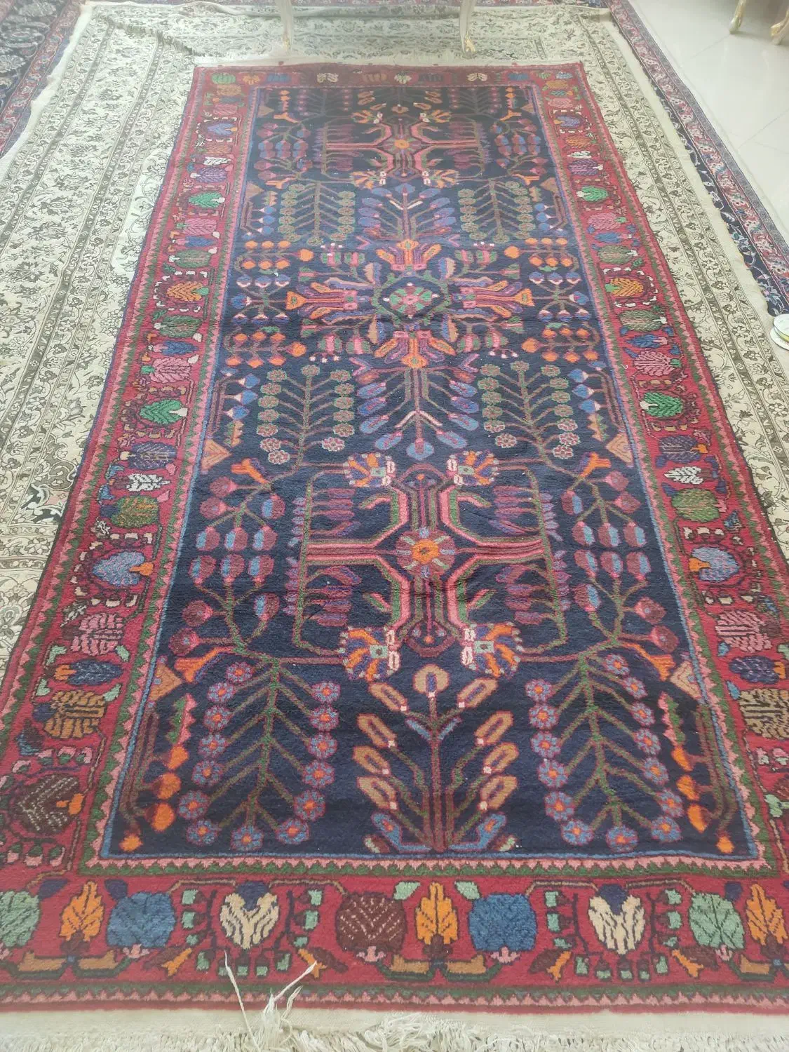 فرش دستبافت|فرش|تهران, باغ خزانه|دیوار