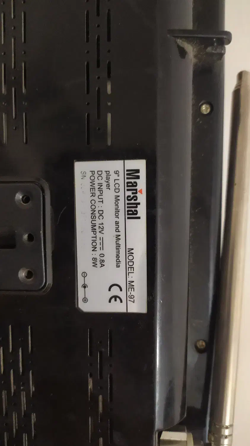 مانیتور ۱۰ اینچ hdmi آکبند و ۹ اینچ مارشال کارکرده|تلویزیون و پروژکتور|تهران, آجودانیه|دیوار