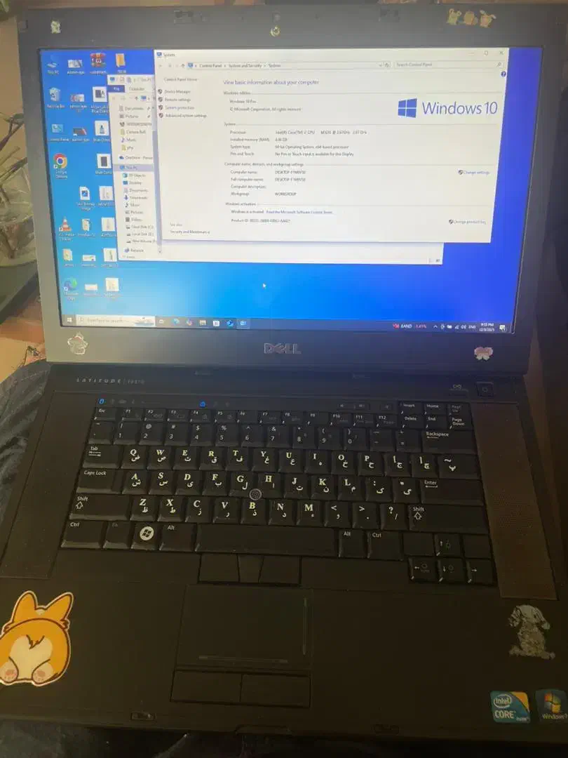 لپتاپ E6510 سالم|رایانه همراه|شیراز, گلشن|دیوار