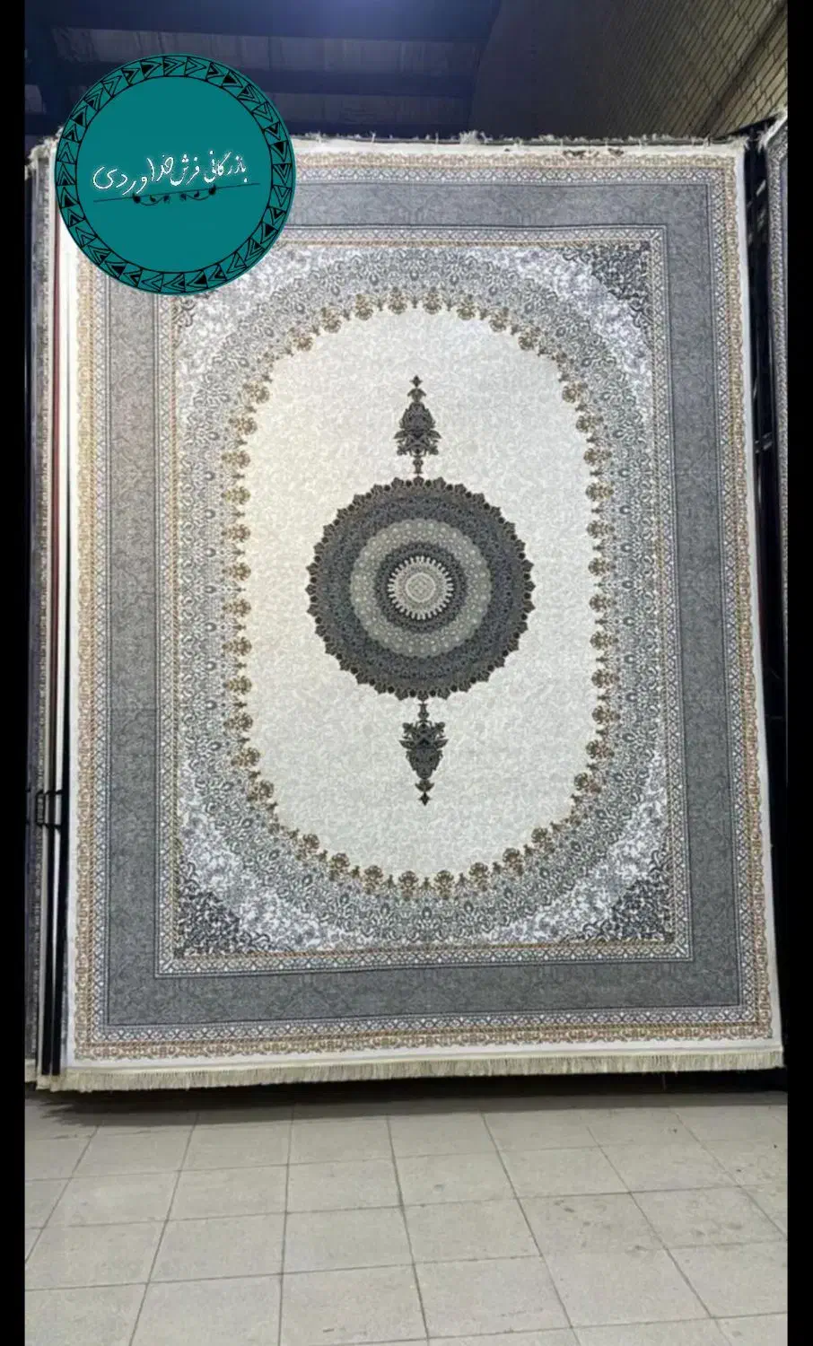فرش*/زرین گل تاج لند*/|فرش|کرمان, |دیوار