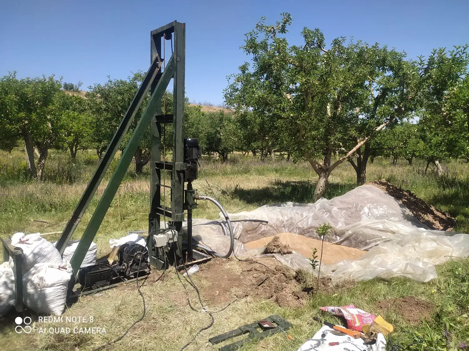 چاه کن بدونه صدا برقی|خدمات پیشه و مهارت|اردبیل, |دیوار