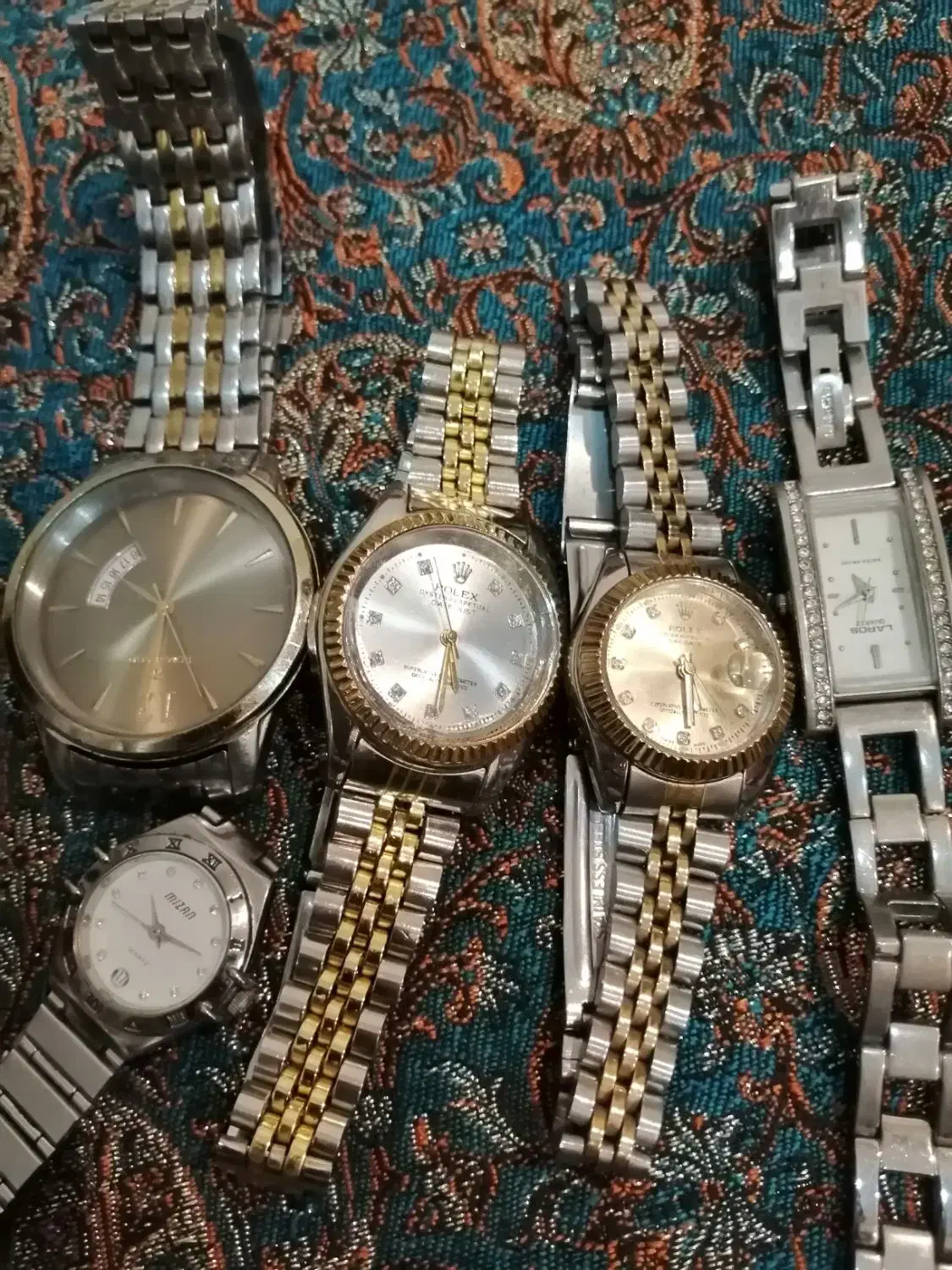 ساعت مچی قدیمی  ژاپنی سوئیسی رولیکس رومیزی دیواری|ساعت|تهران, شیوا|دیوار