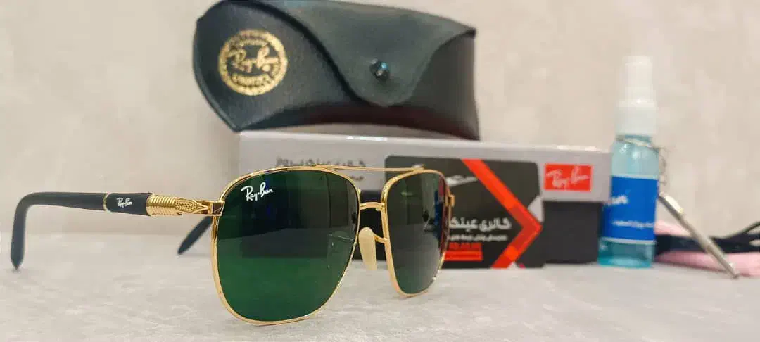 عینک ریبن خلبانی نیروهوایی.جدید و پک کامل|زیورآلات و اکسسوری|شهرکرد, |دیوار