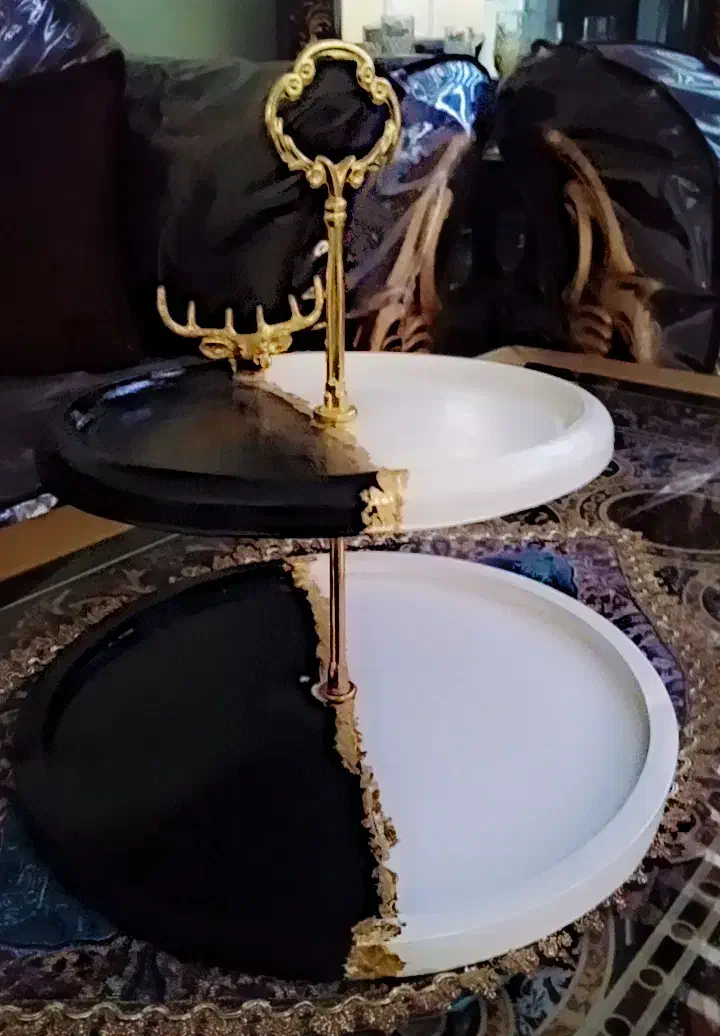 شیرینی خوری دوطبقه|ظروف سرو و پذیرایی|یزد, |دیوار