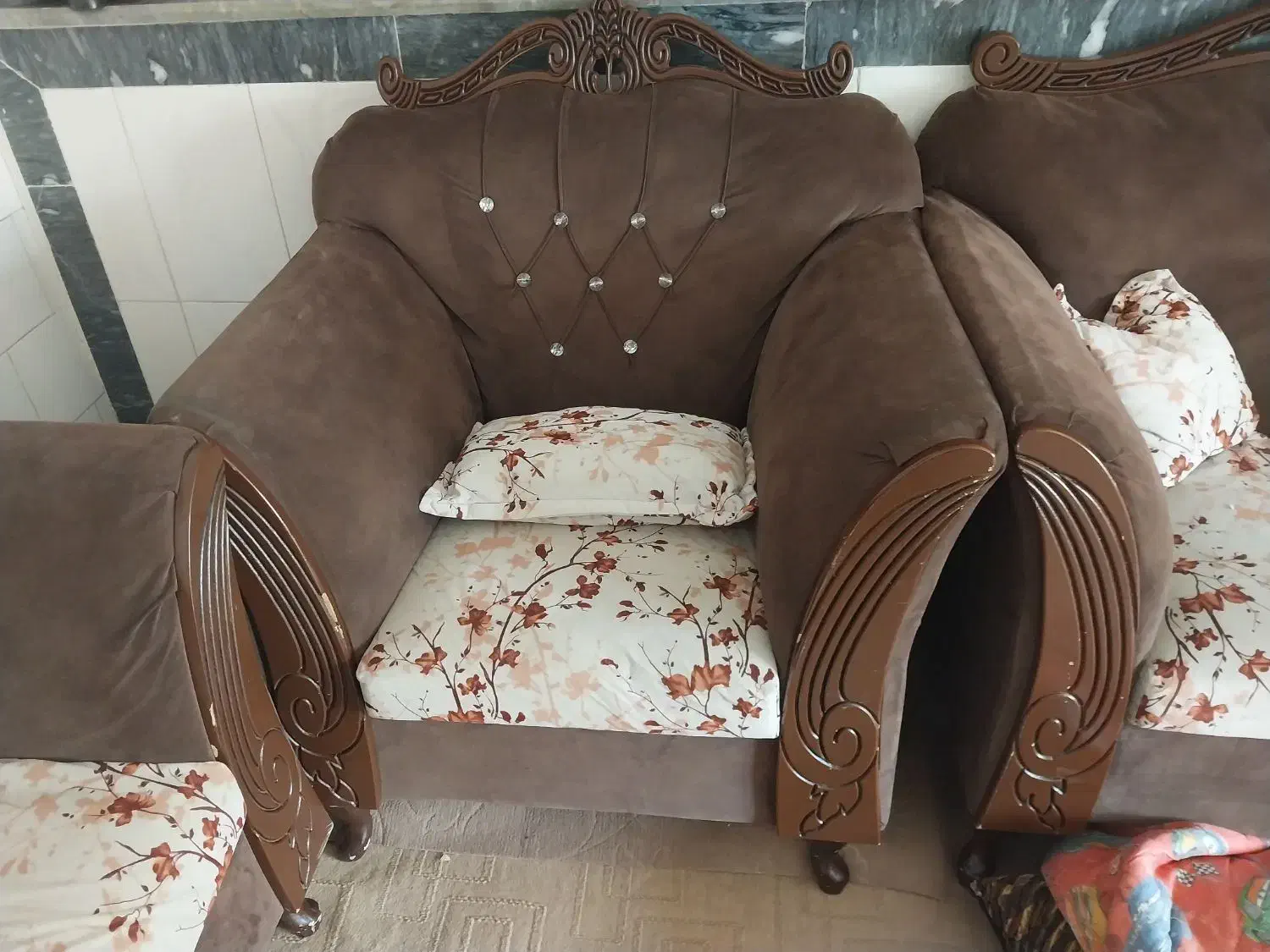 مبل ۷ نفره|مبلمان خانگی و میز عسلی|سقز, |دیوار