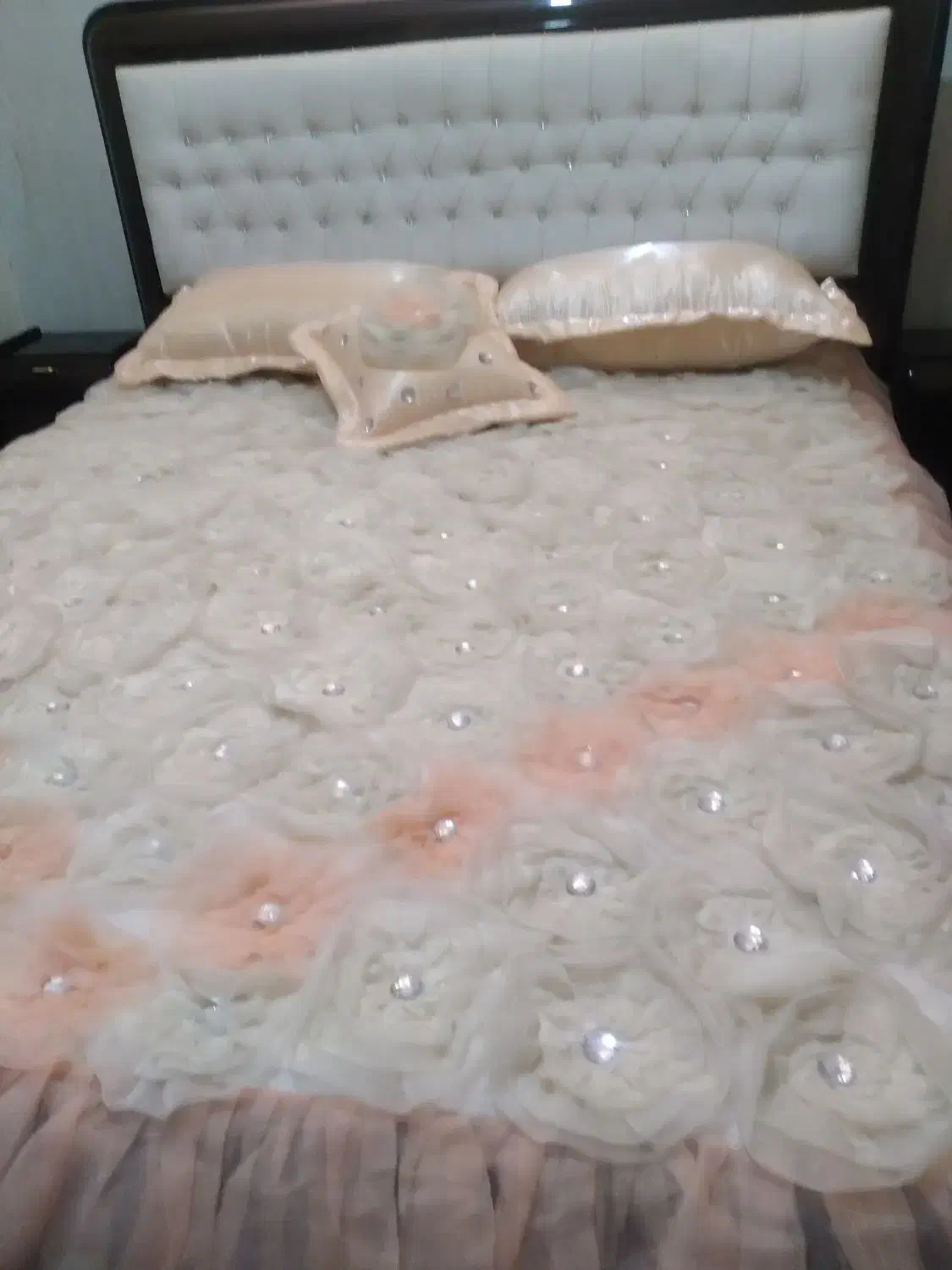 سرویس خواب کامل .چوب اصل .مدل روس|تخت و سرویس خواب|نهاوند, |دیوار