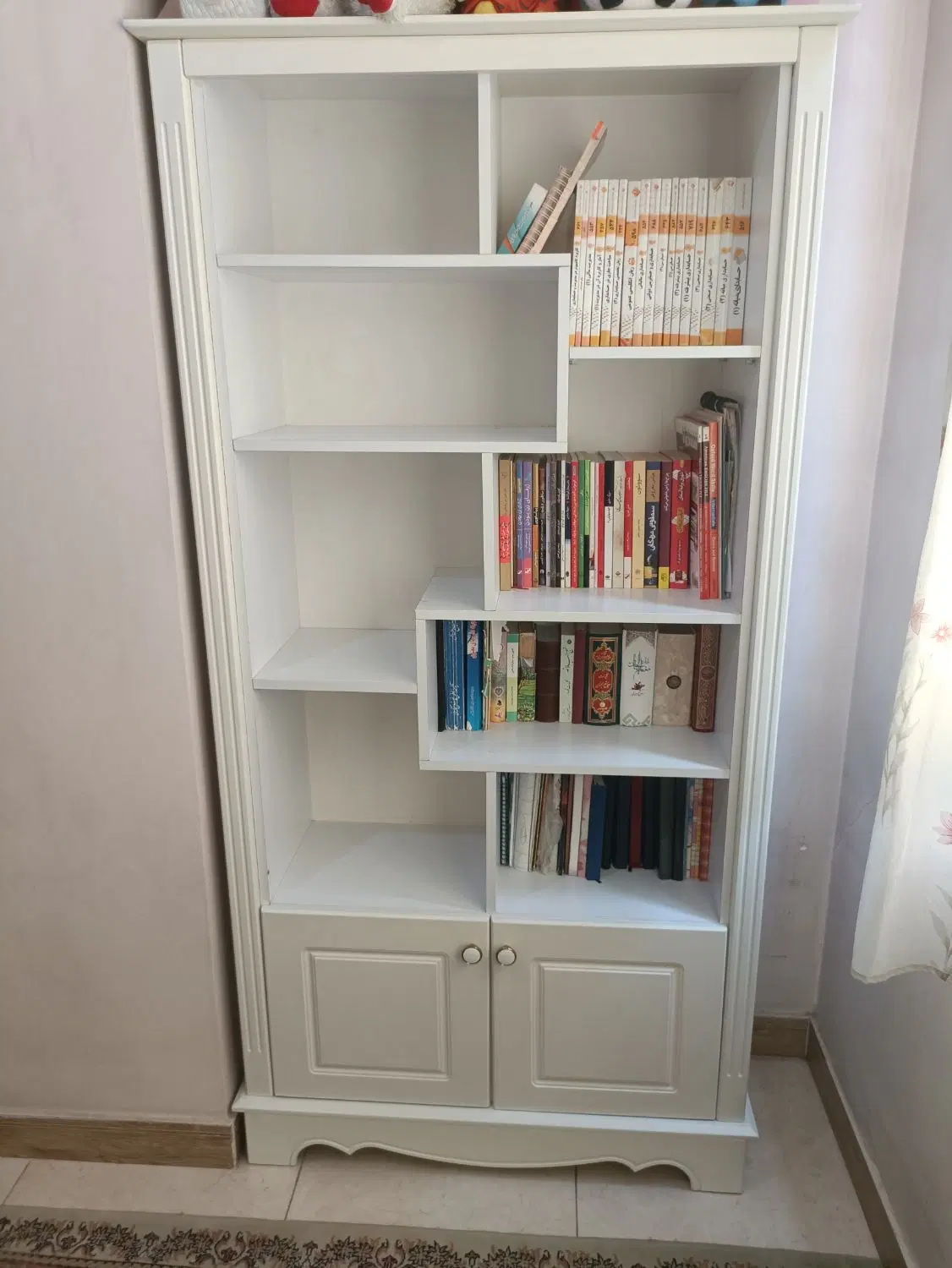 کتابخانه|کتابخانه، شلف، قفسههای دیواری|تهران, شمشیری|دیوار