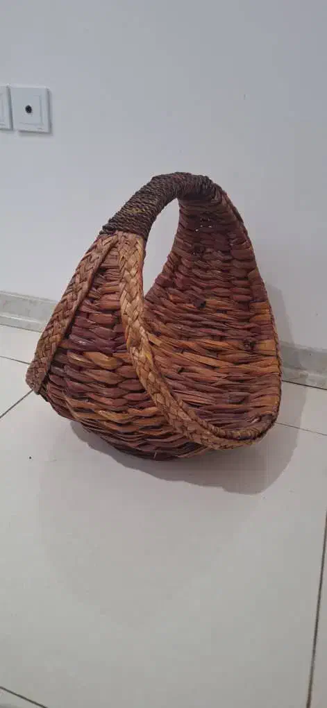 سبد حصیری|صنایع دستی و سایر لوازم تزئینی|اصفهان, ابر|دیوار