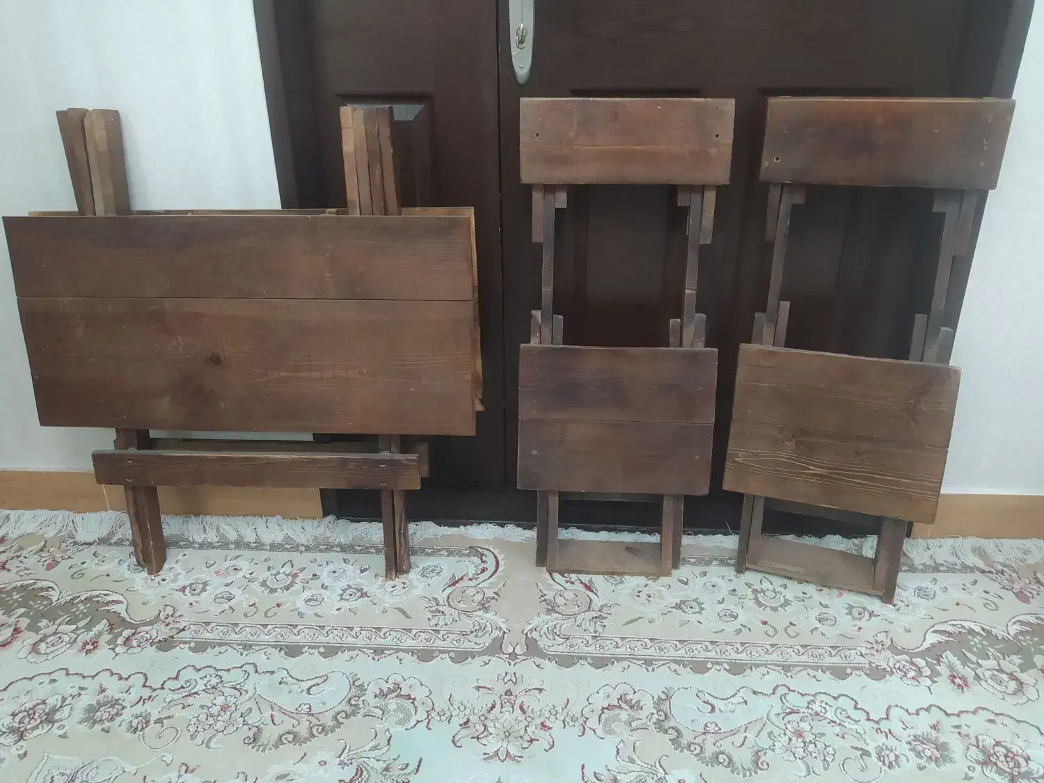 میز و صندلی چوب (دست ساز و تاشو)|میز تحریر و کامپیوتر|ابهر, |دیوار