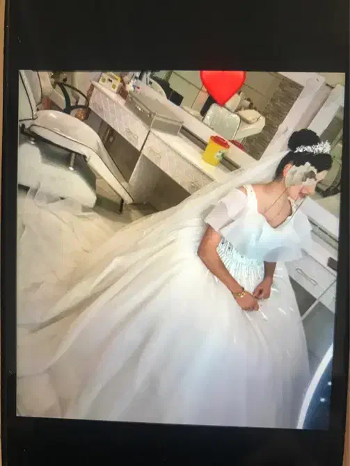 لباس عروس|لباس|قروه, |دیوار