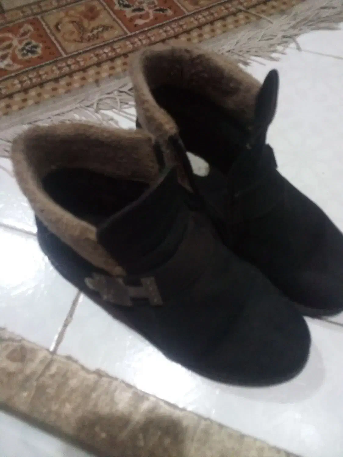 نیم بوت مخمل سوییت|کیف، کفش، کمربند|ملک‌آباد, |دیوار