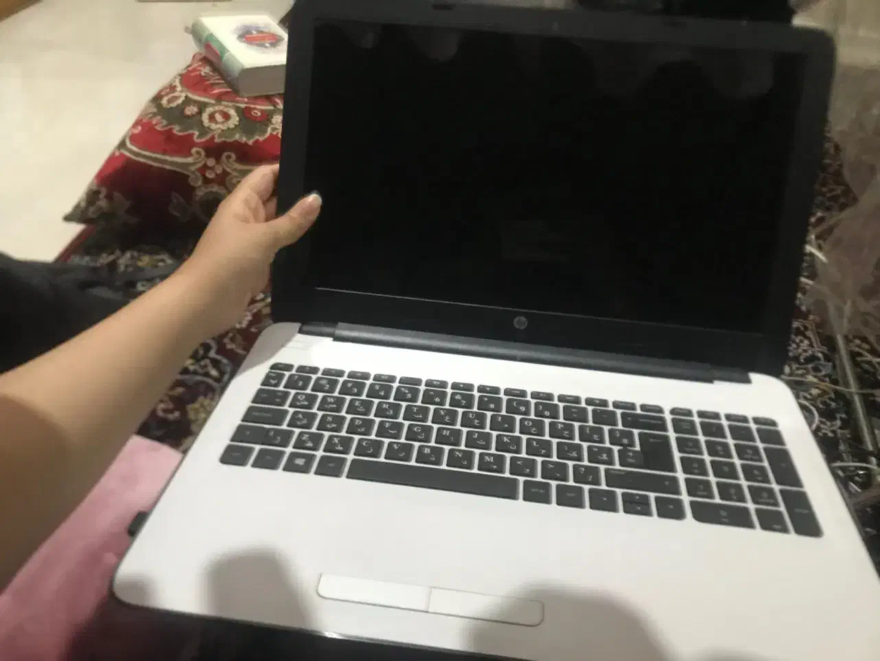 لپ تاپ hp اصل با حافظه دو ترا در حد نو باتری صد|رایانه همراه|نیشابور, دارایی|دیوار