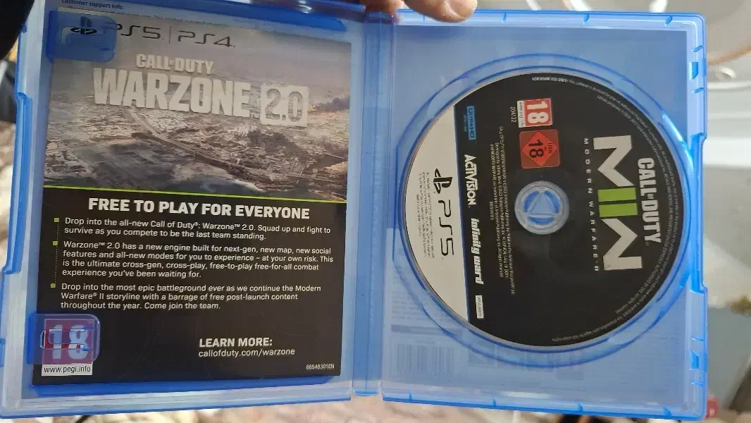 دیسک ps کالاف مدرن 2|کنسول، بازی ویدئویی و آنلاین|پاکدشت, پاکدشت (مامازند)|دیوار