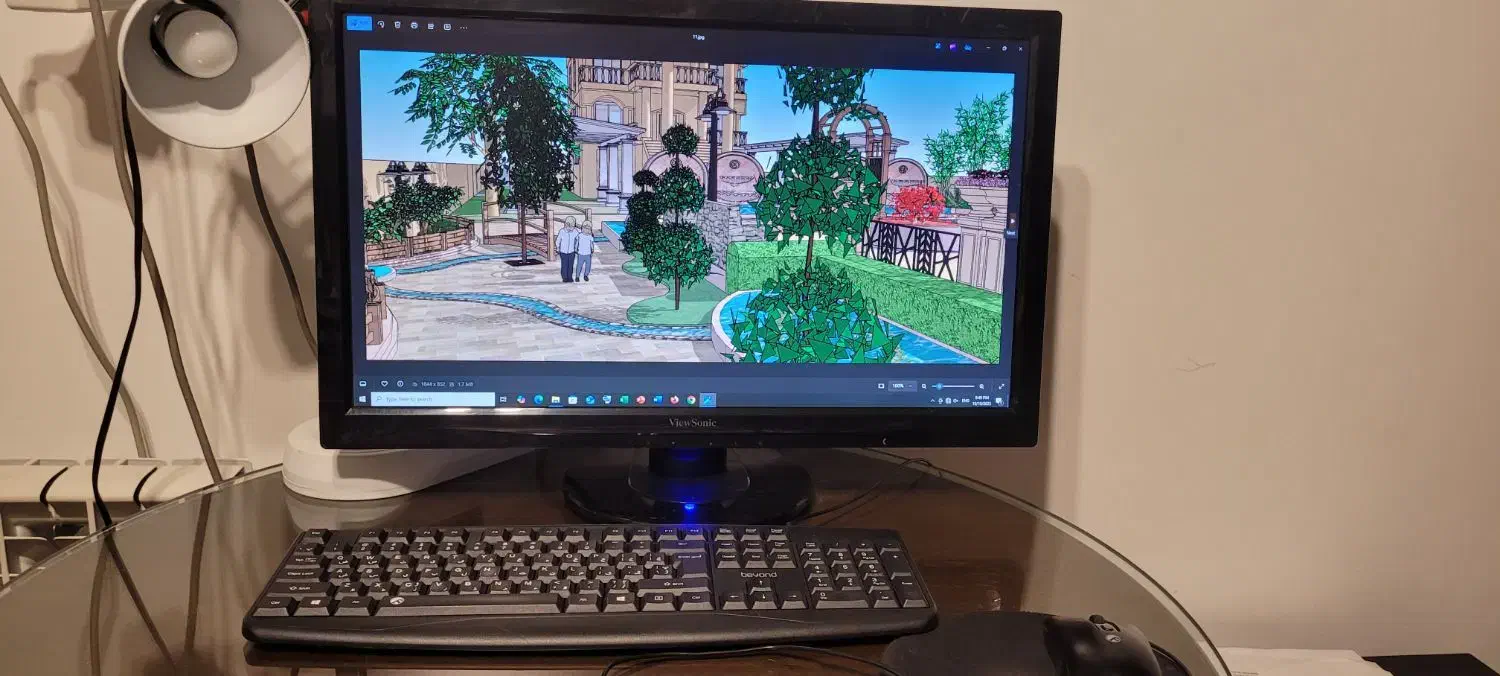 pc قوی برای معمار ها و گیم|رایانه رومیزی|رودسر, |دیوار