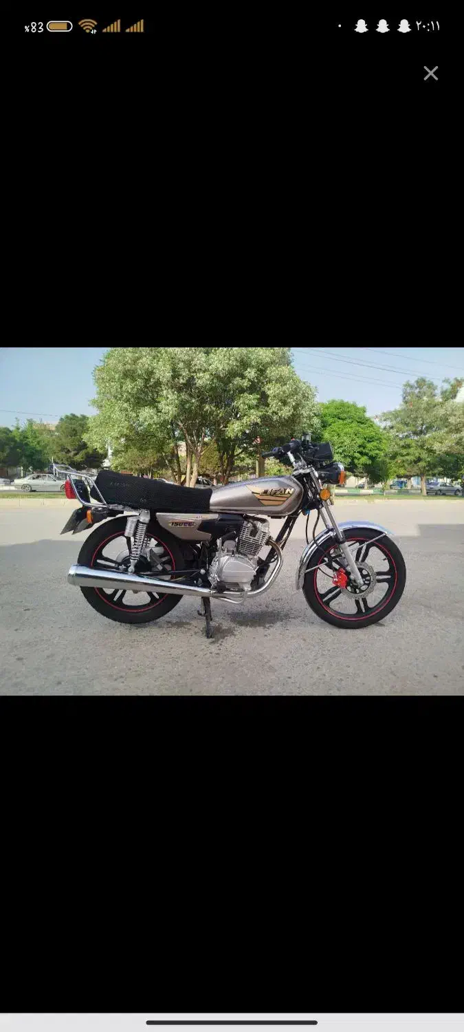 موتور 150سی سی لیفان1403|موتورسیکلت|خرمآباد, |دیوار