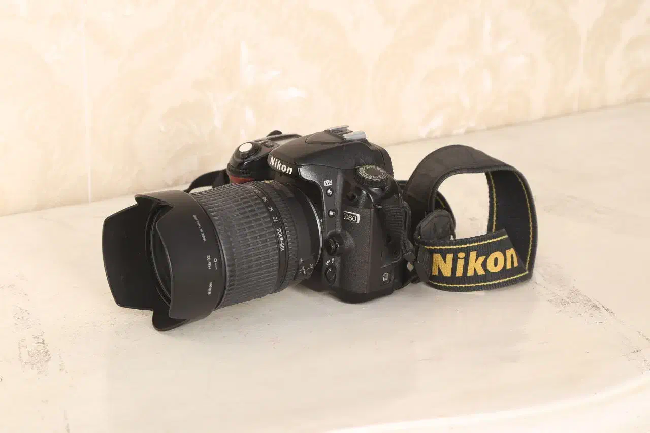 دوربین نیکون D80 با لنز|دوربین عکاسی و فیلم‌برداری|استهبان, |دیوار