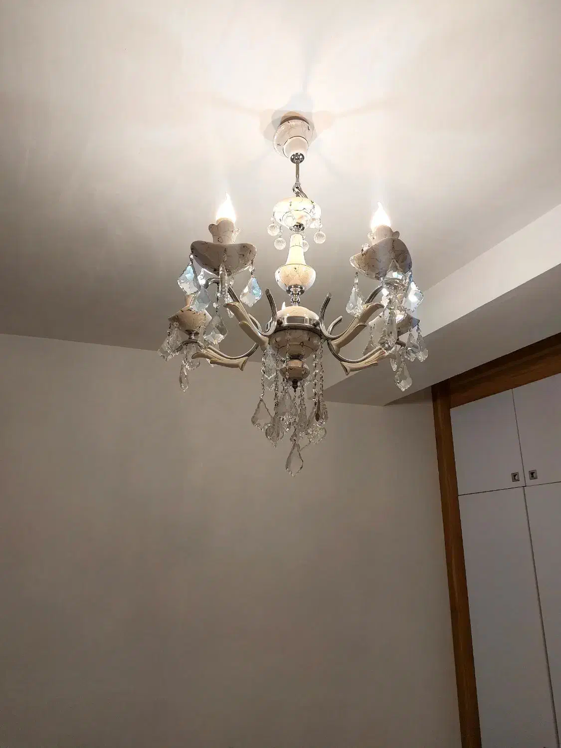 2 عدد لوستر سقفی|لوستر و چراغ آویز|صفادشت, |دیوار