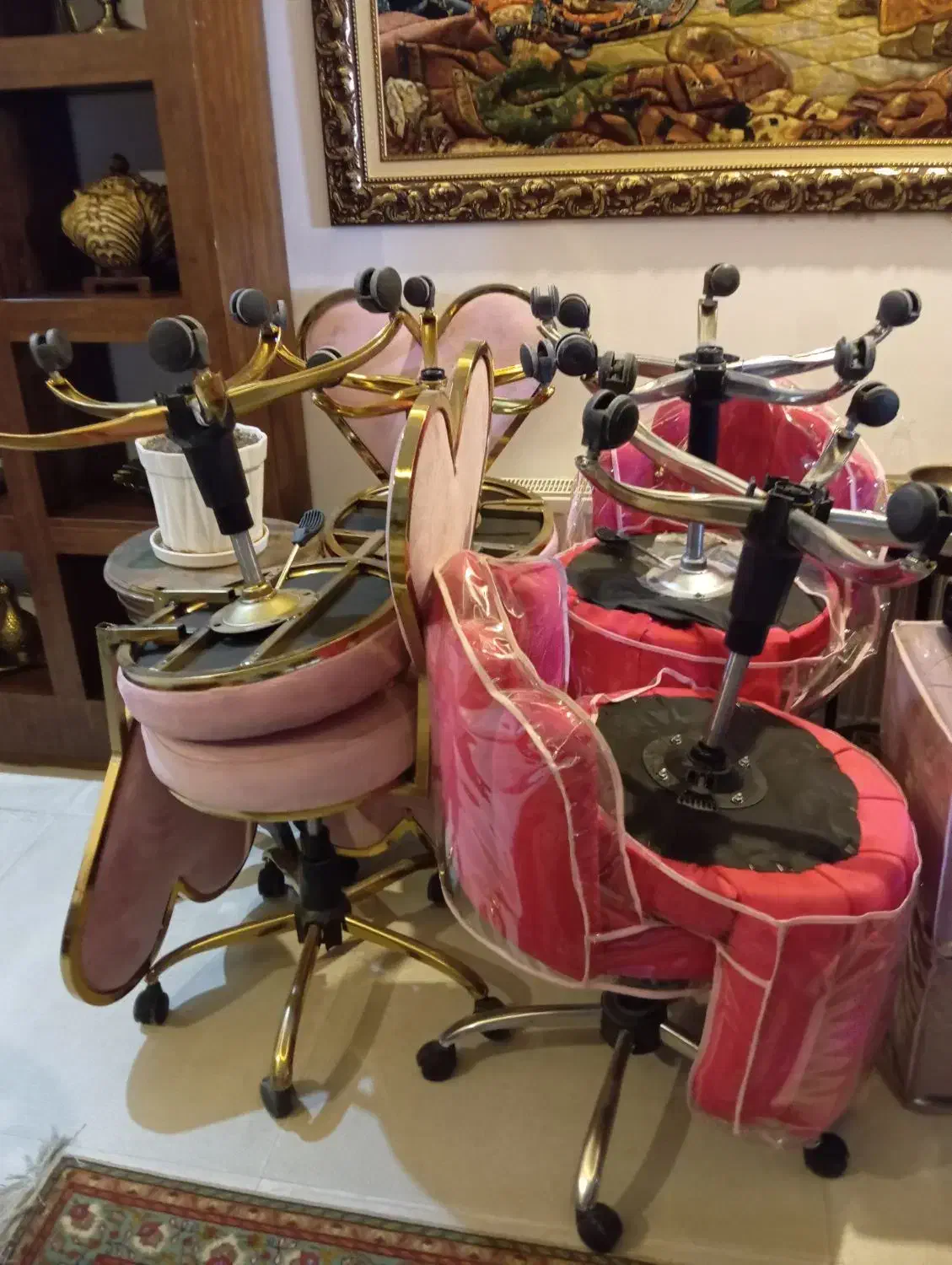 صندلی چرخ دار|صندلی و نیمکت|ساوه, |دیوار