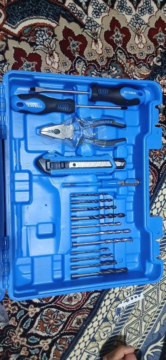 کیت دریل برقی ۶۵۰وات ویوارکس ۲۰پارچه|ابزارآلات|کیش, |دیوار