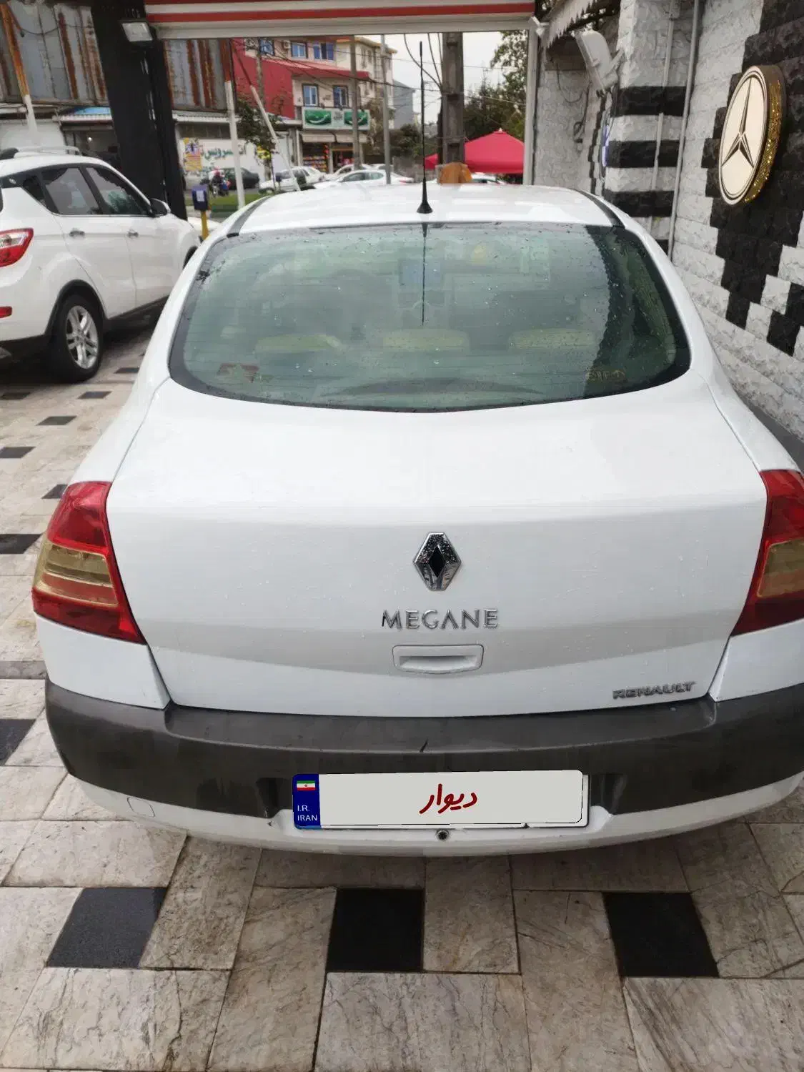 مگان سفید مدل ۹۱ اتومات|خودرو سواری و وانت|رشت, کوی امام رضا|دیوار