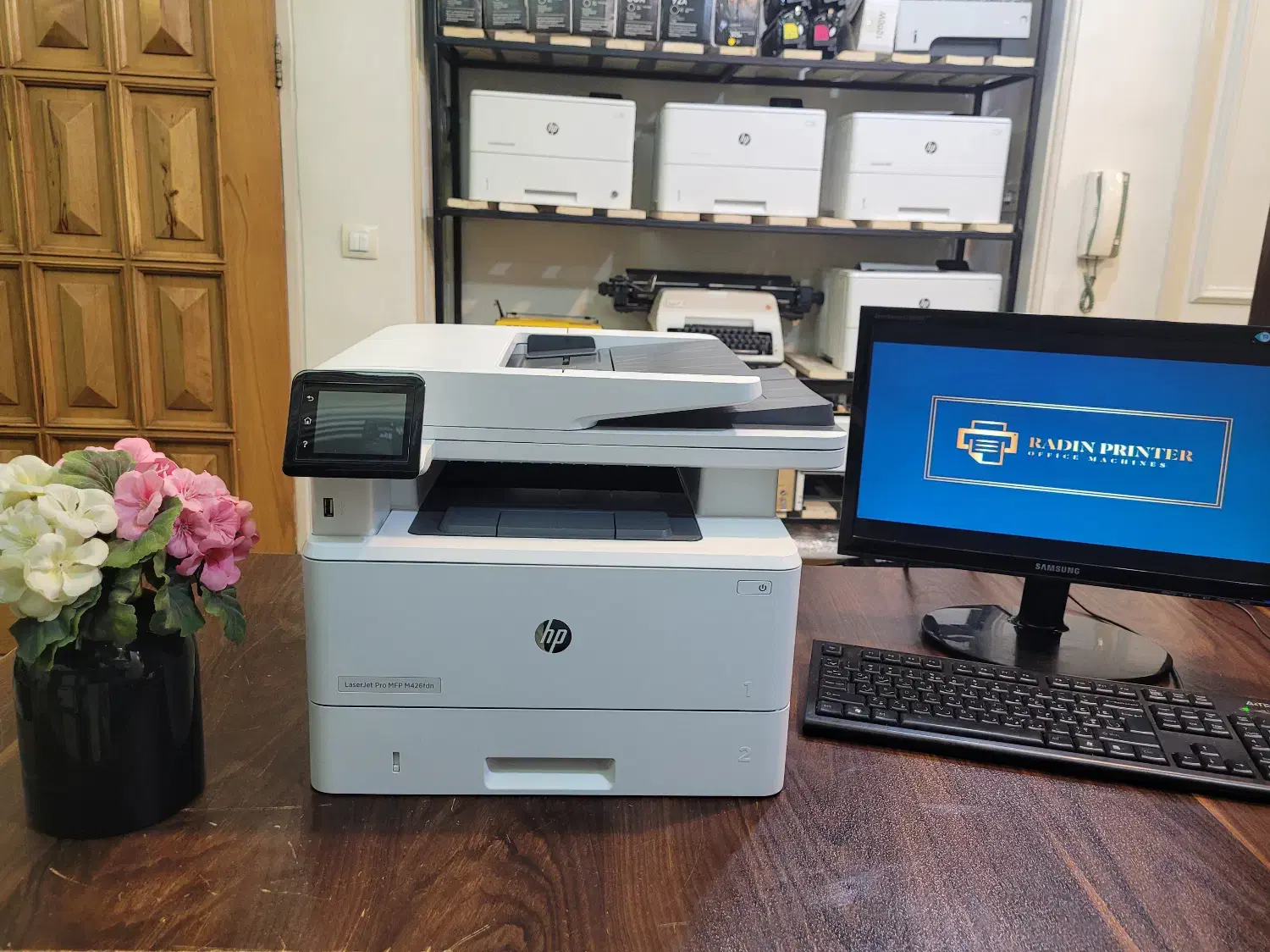 پرینتر چهارکاره HP LaserJet Pro MFP M426fdn|پرینتر، اسکنر، کپی، فکس|تهران, ایرانشهر|دیوار