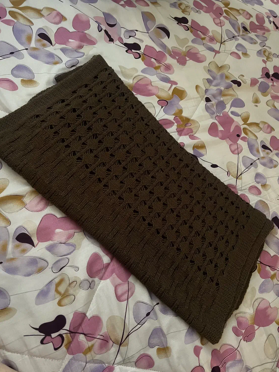 شال تور بافت کاموایی|لباس|رشت, کوی مهر|دیوار