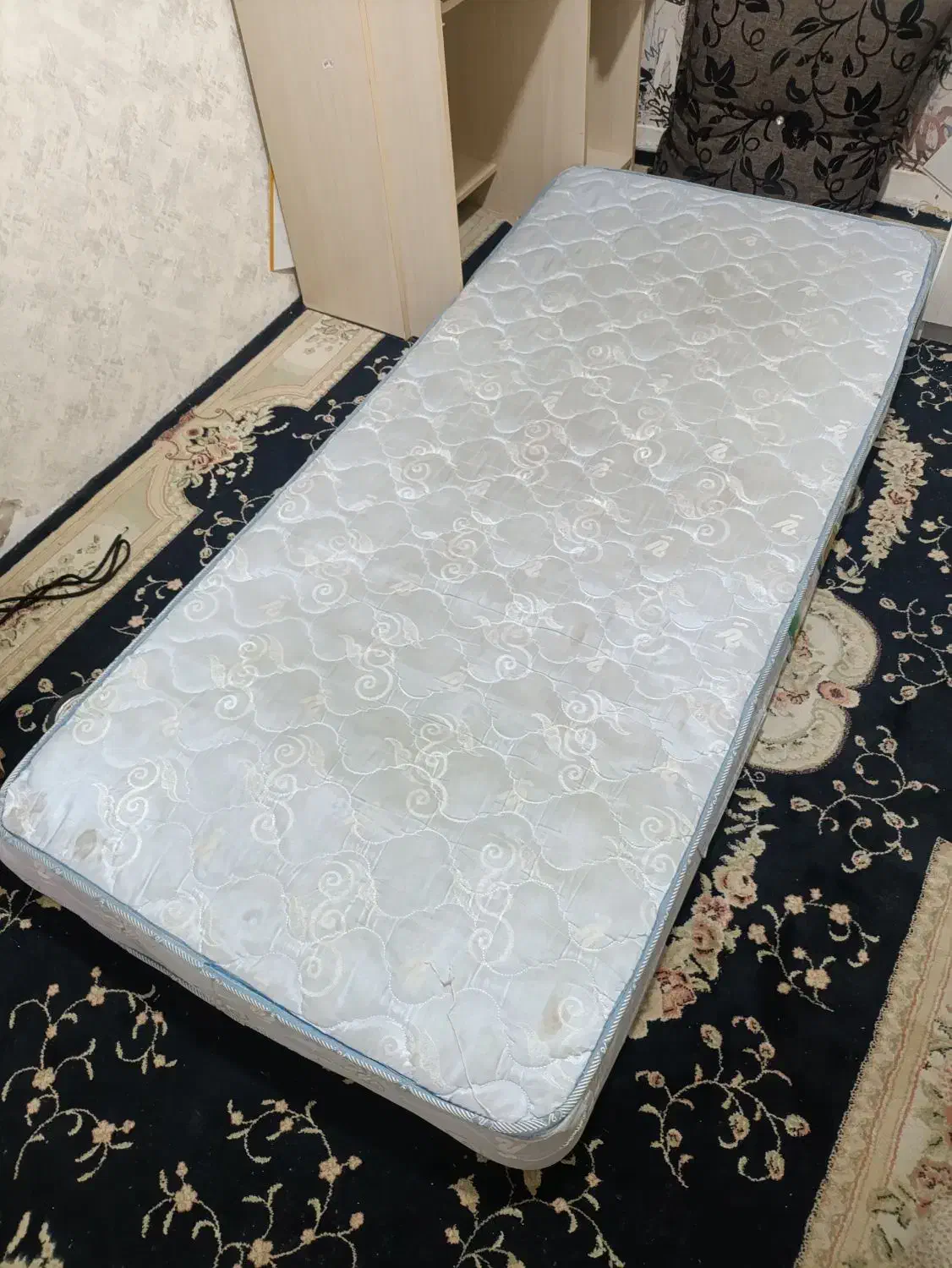 تشک یک نفره فنری سالم|تشک تختخواب|کرج, شهرک فهمیده|دیوار