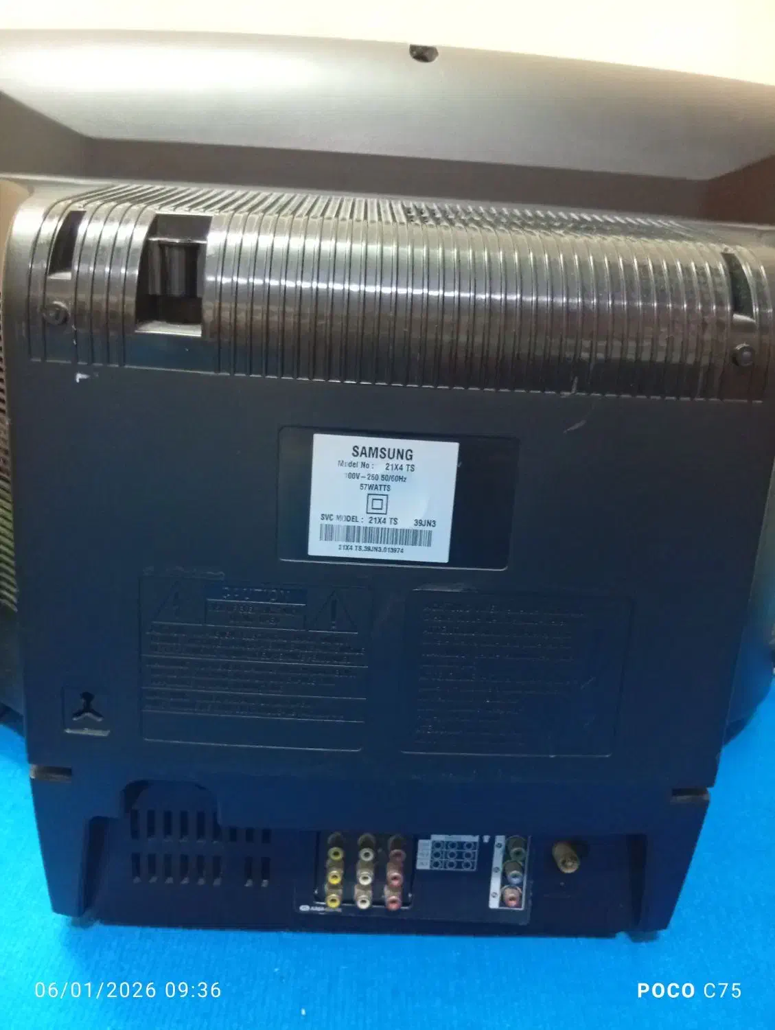 تلویزیون ۲۱ اینچ سامسونگ|تلویزیون و پروژکتور|گنبد کاووس, |دیوار