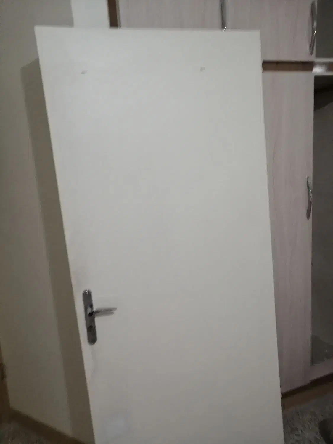 یه درب ورودی‌ دوتیکه و5عدرب اتاق ویک چارچوب توری|مصالح و تجهیزات ساختمان|فولادشهر, B6|دیوار