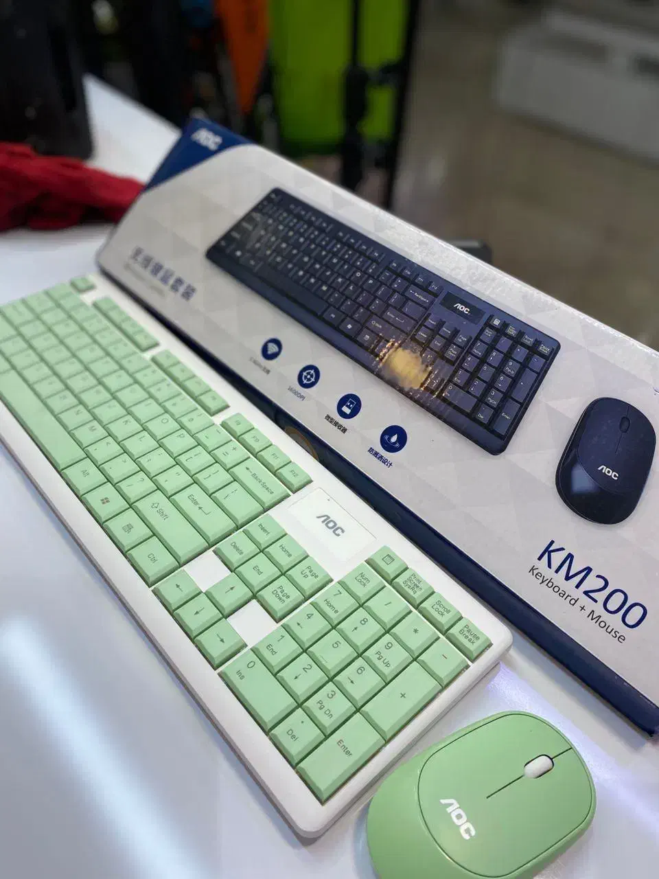 کیبورد و موس km200|قطعات و لوازم جانبی رایانه|اهواز, گلستان|دیوار
