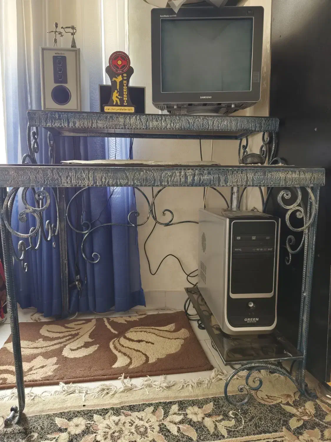 میز کامپیوتر|میز تحریر و کامپیوتر|اندیشه, شهرک کوثر|دیوار