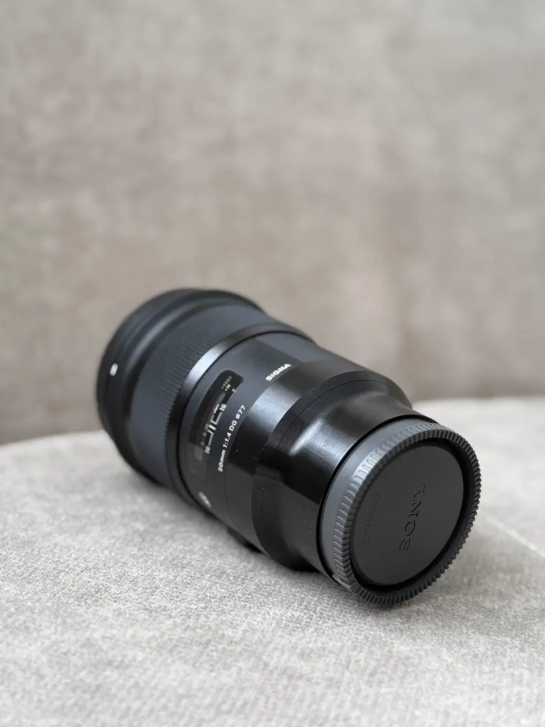 lens sony 50sigma f1/4|دوربین عکاسی و فیلم‌برداری|قزوین, |دیوار