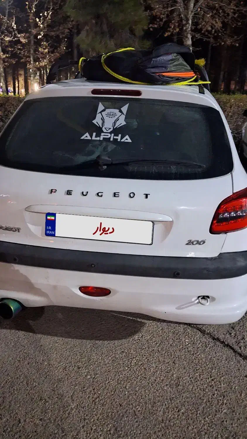 خودرو ۲۰۶ تیوفایو مدل ۱۳۹۶|خودرو سواری و وانت|ورامین, شهرک فجر|دیوار