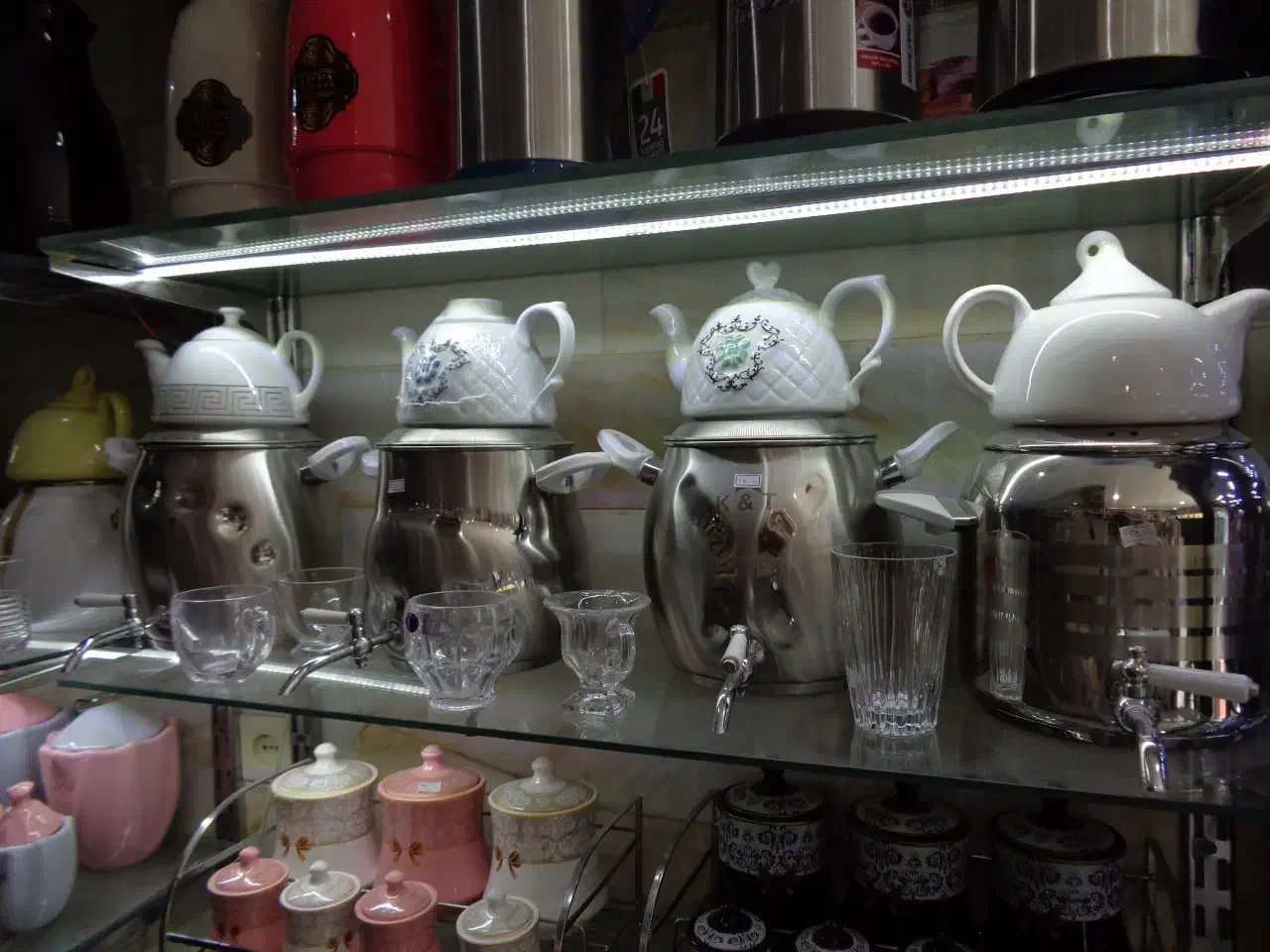 انواع سماور و کتری|سماور، چایساز، قهوهساز|میبد, |دیوار