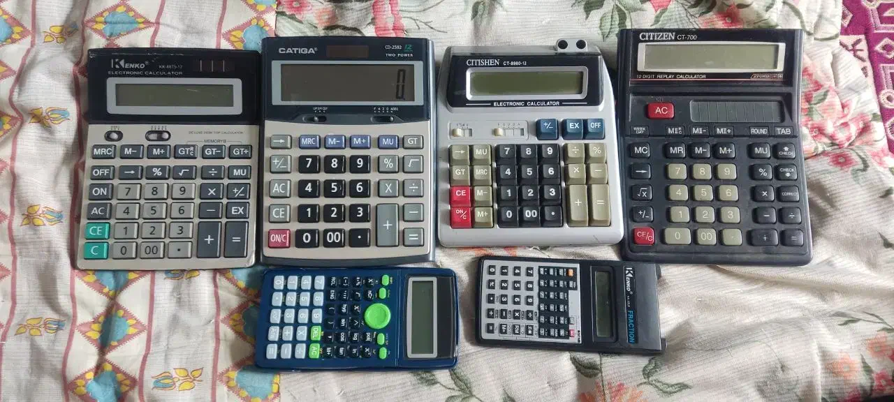 چند ماشین حساب مهندسی کاملا سالم|لوازم التحریر|صومعه‌سرا, |دیوار