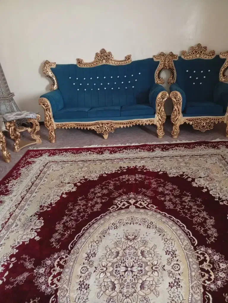 مبل سلطنتی|مبلمان خانگی و میز عسلی|دوگنبدان, |دیوار