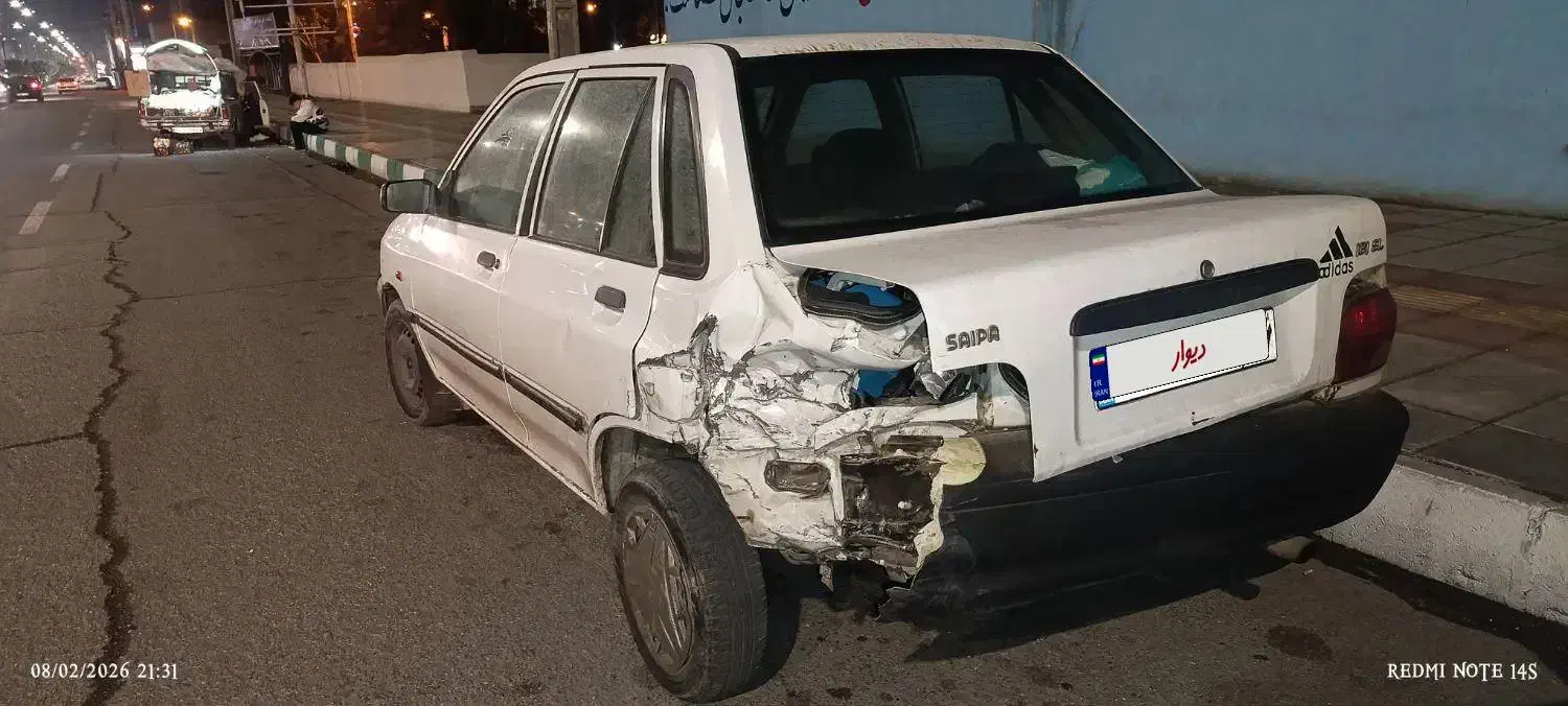 پراید تصادفی|خودرو سواری و وانت|ساوه, |دیوار