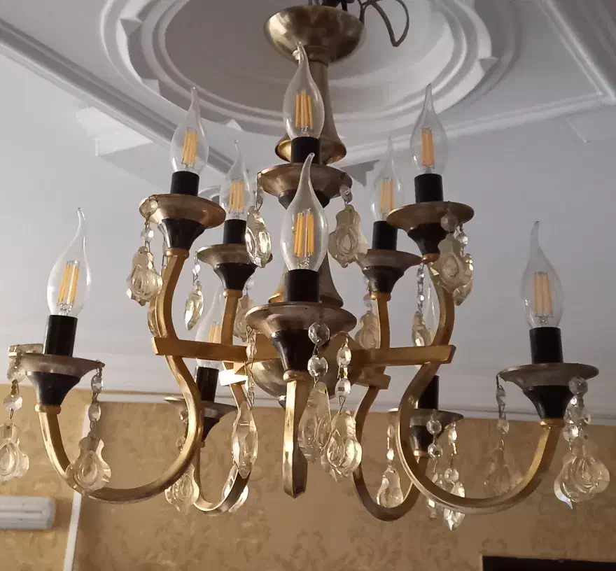 لوستر|لوستر و چراغ آویز|اصفهان, کوجان|دیوار