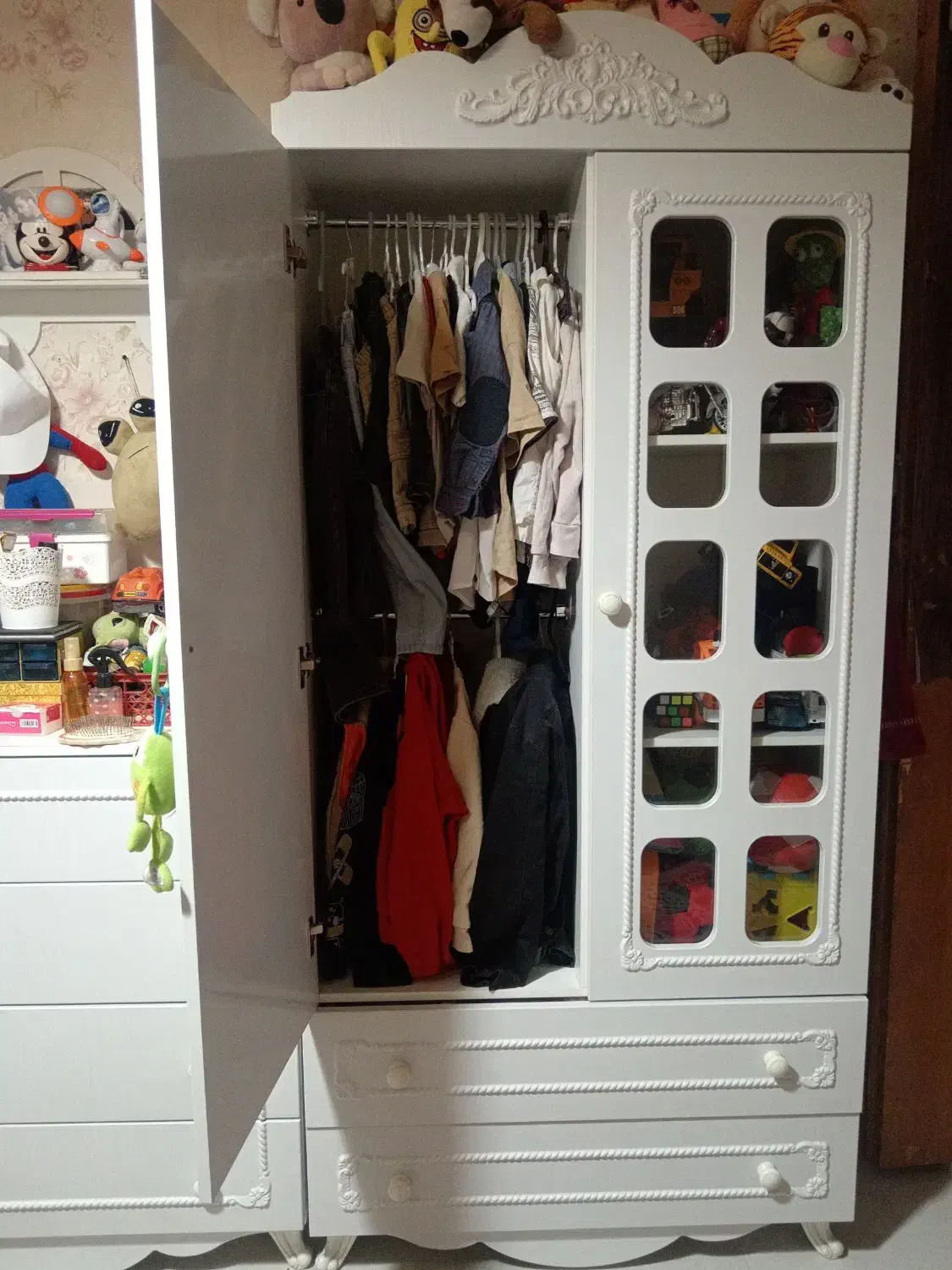 کمد بچه‌|جاکفشی، کمد، دراور|قرچک, شهرک طلائیه|دیوار