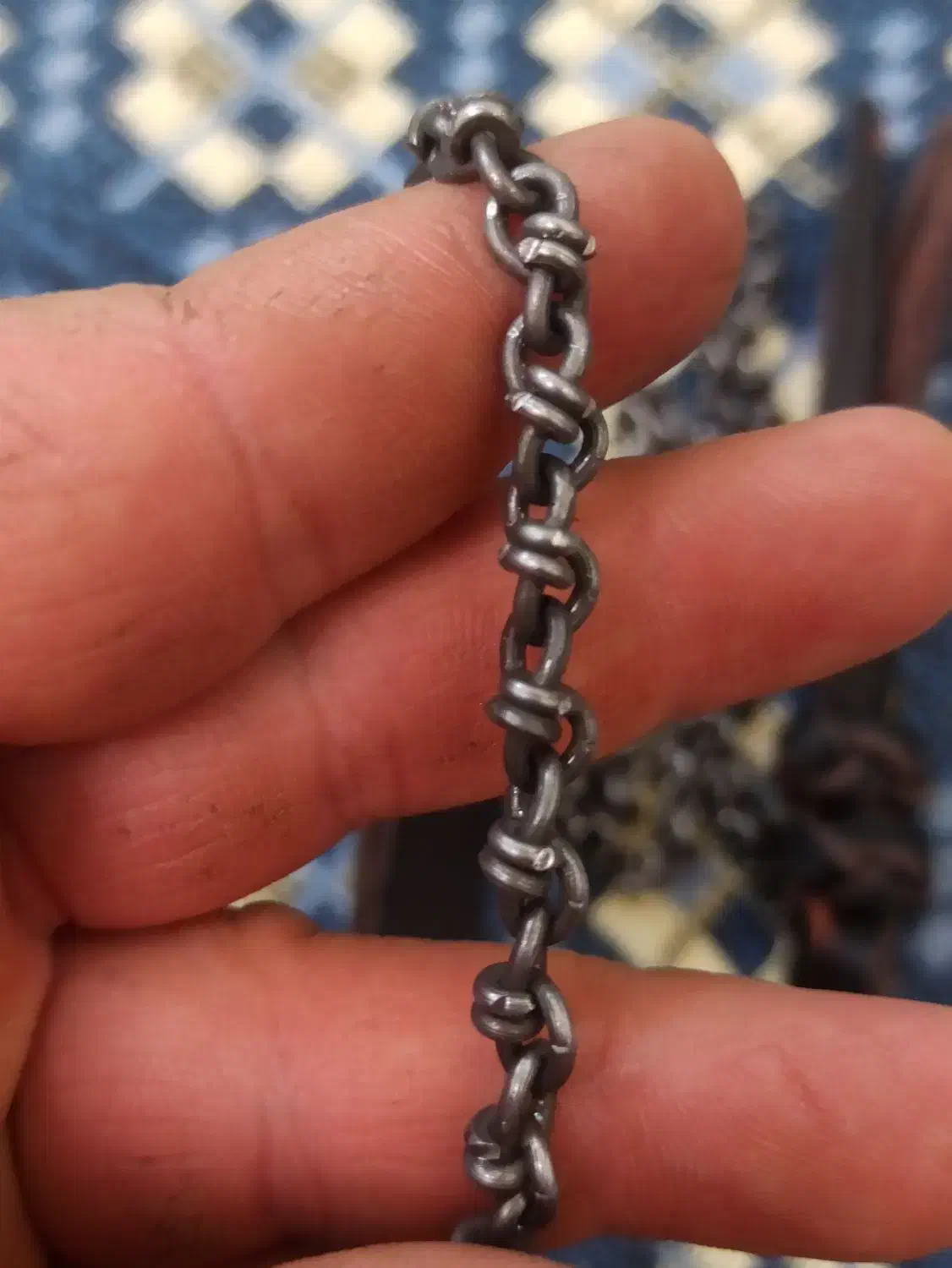 زنجیر سیمی|اسب و تجهیزات اسبسواری|ابریشم, |دیوار