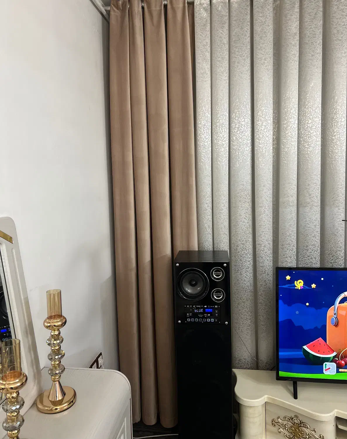 کناره پرده مخمل|پرده، رانر، رومیزی|قزوین, |دیوار