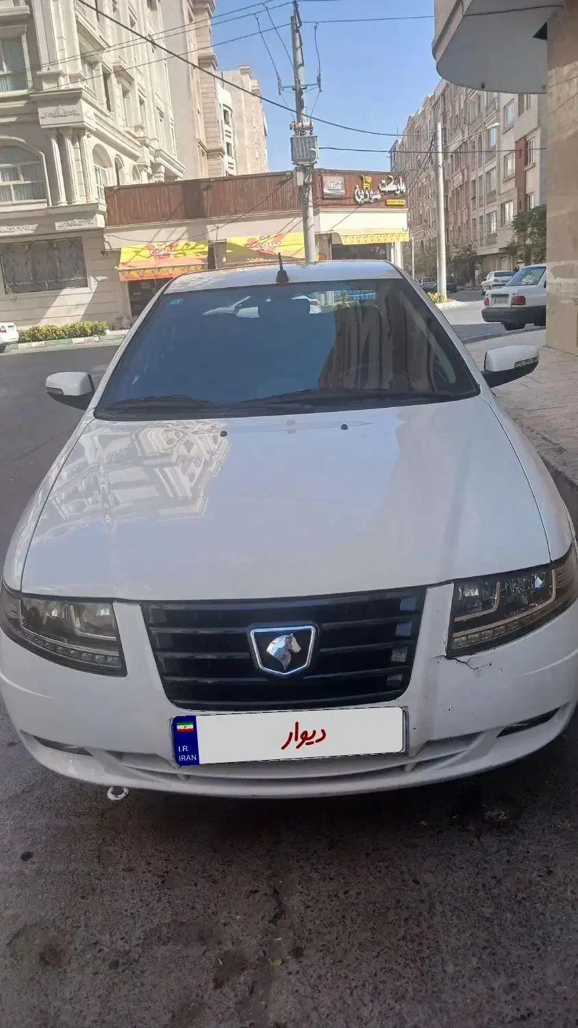 سمند سورن پلاس EF7 مدل ۱۴۰۲ سفید|خودرو سواری و وانت|مشهد, شهید رضوی|دیوار